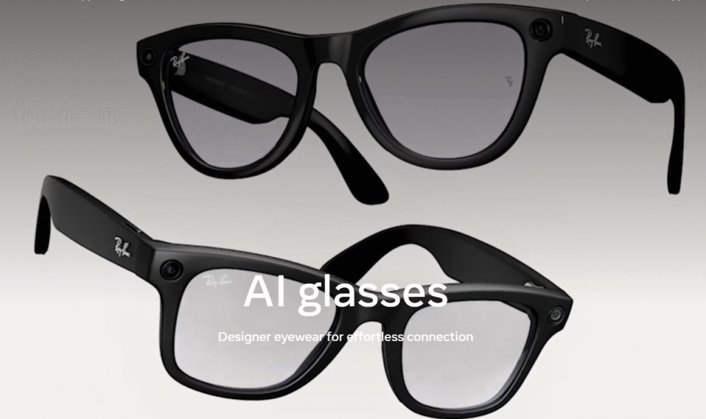 Ray-Ban Meta AI
Óculos Inteligentes
