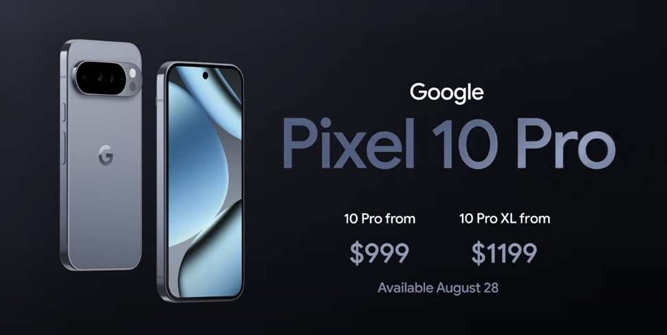 Pixel 10 Pro e Pro XL
