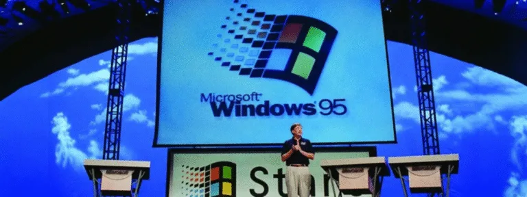 Lançamento do Windows 95 completa 30 anos