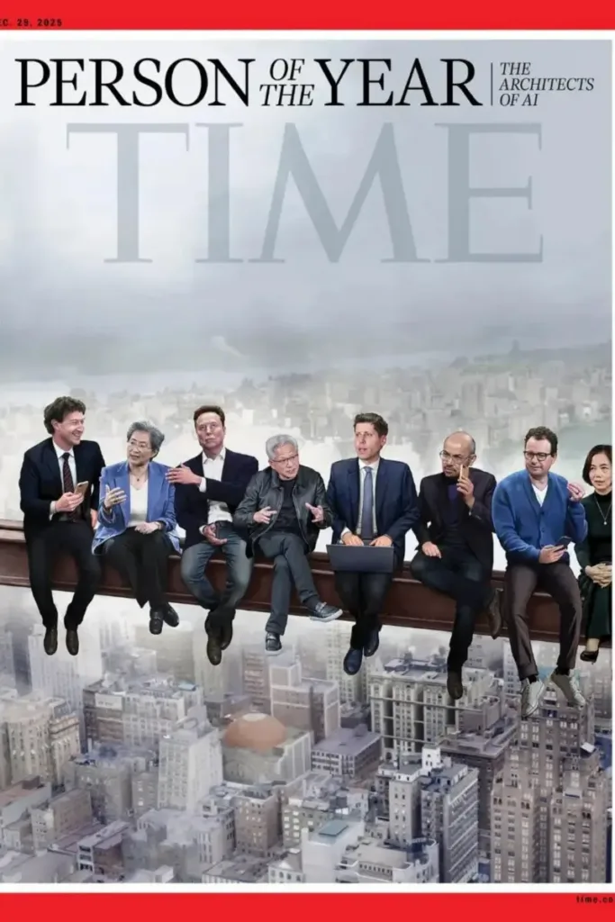 Arquitetos de IA como a Pessoa do ano em 2025