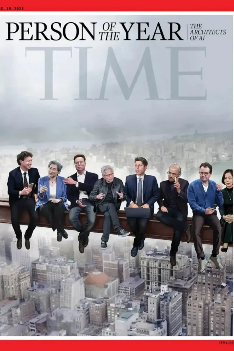 Arquitetos de IA como a Pessoa do ano em 2025