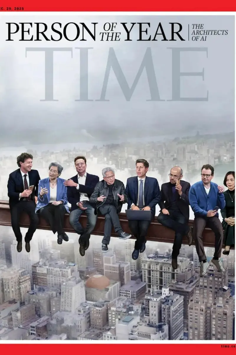 Arquitetos de IA como a Pessoa do ano em 2025