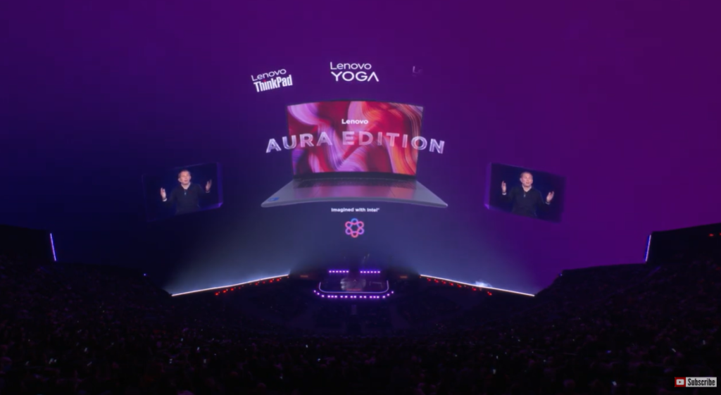 Lenovo apresentou sua família de PCs Aura, CES 2026: Lenovo apresentou sua família de PCs Aura Edition com IA e lança Legion Gaming com IA, CES 2026, Lenovo, Aura Edition