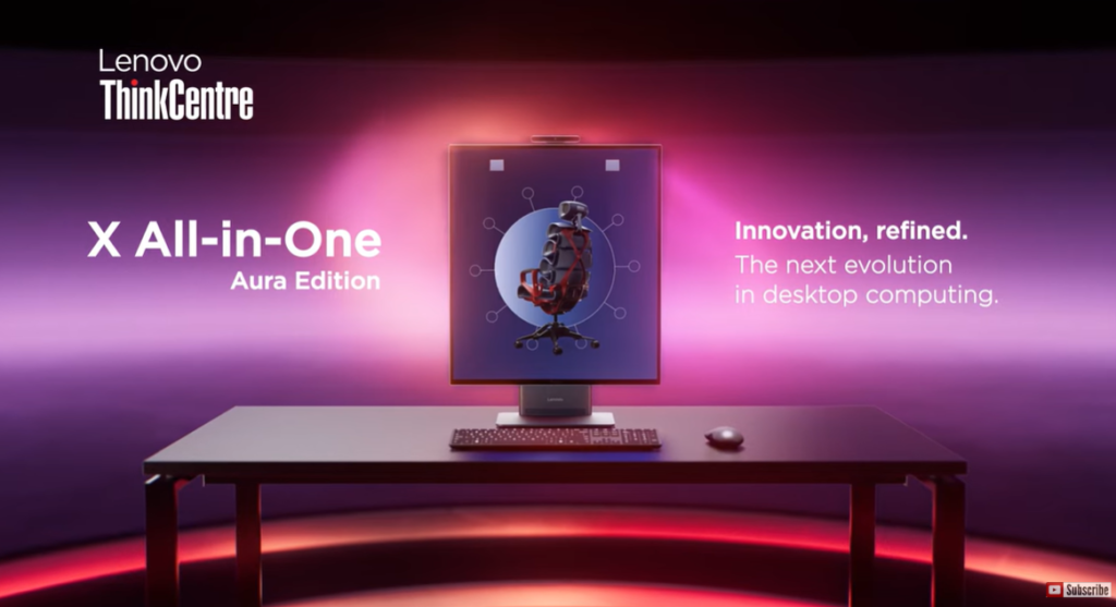 Lenovo apresentou sua família de PCs Aura, CES 2026: Lenovo apresentou sua família de PCs Aura Edition com IA e lança Legion Gaming com IA, CES 2026, Lenovo, Aura Edition