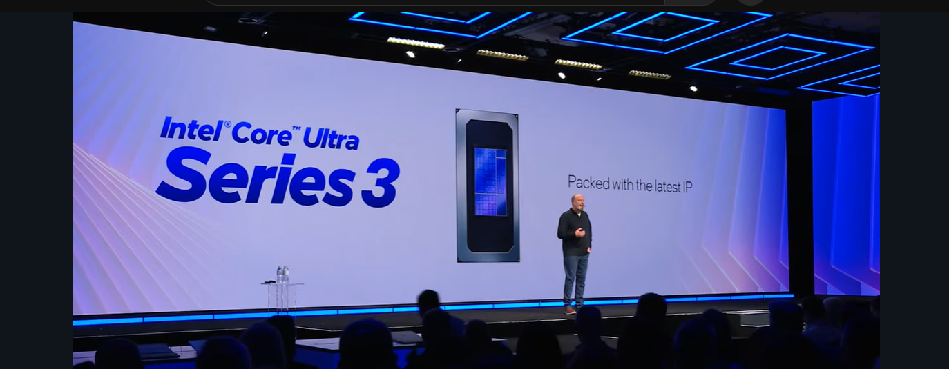 Intel anuncia processadores na CES 2026, Intel anuncia processadores na CES 2026: Linha Intel Core Ultra Série 3 Panther Lake possui Inteligência Artificial 2x mais rápida, Processadores Intel, Intel, CES 2026