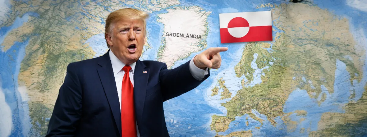 Por que o Trump quer a Groenlândia? a Ilha Rica em Terras Raras essenciais para Chips e Semicondutores se tornou o Tesouro mais disputado do Século 21