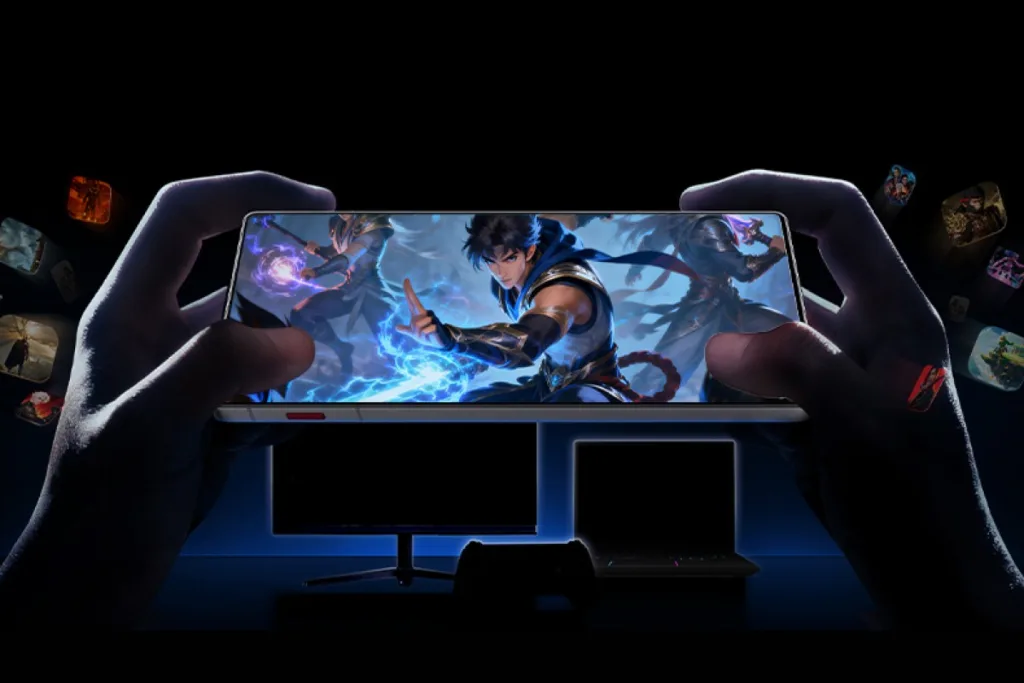RedMagic 11 Air, smartphone gamer ultrafino, Snapdragon 8 Elite, bateria 7000 mAh, celular gamer fino, tela 144Hz, refrigeração ativa, RedMagic Air, celular gaming 2026, smartphone com ventoinha