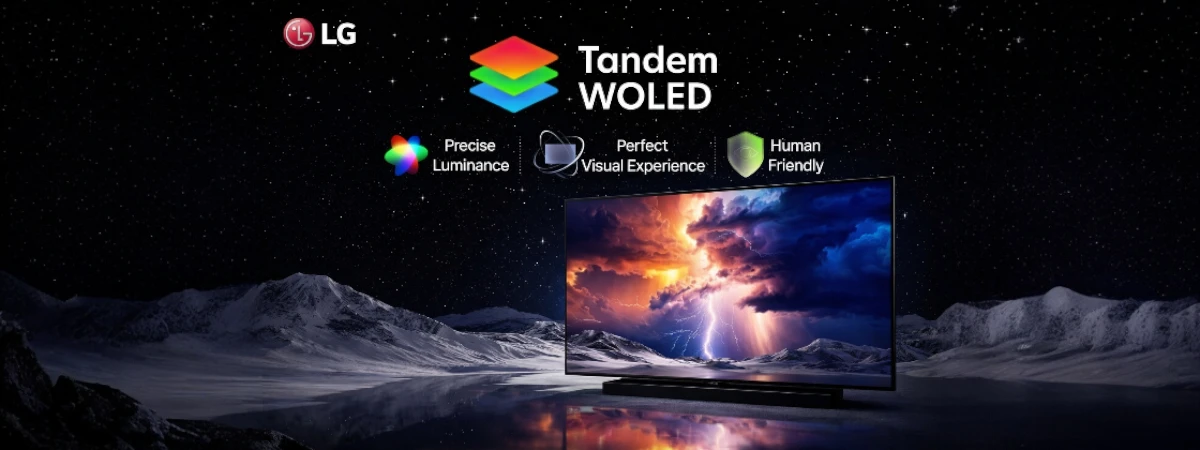 Telas OLED da LG atingem 4.500 Nits de brilho e contraste infinito com pretos perfeitos