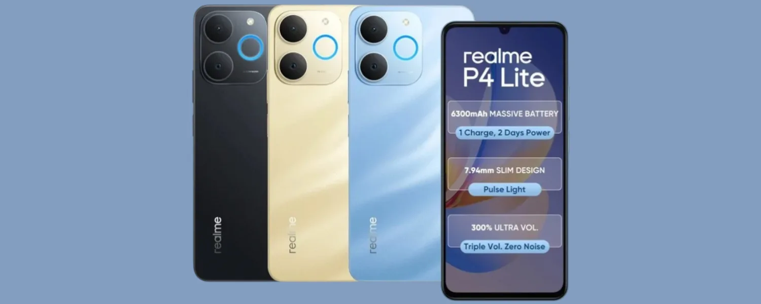 Realme P4 Lite chega ao Mercado Indiano com Bateria de 6.300 mAh e LED RGB por menos de R$ 600