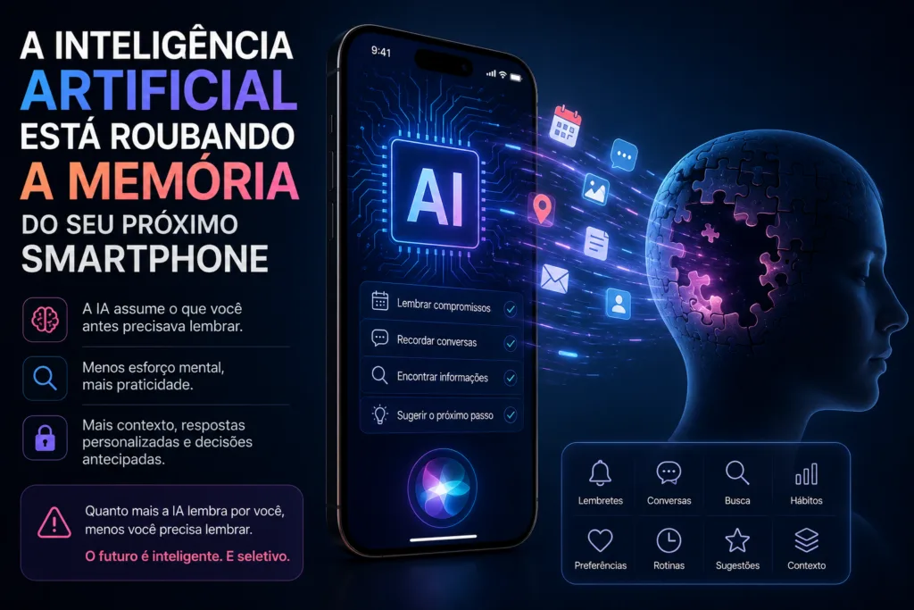 A Inteligência Artificial está Roubando a Memória