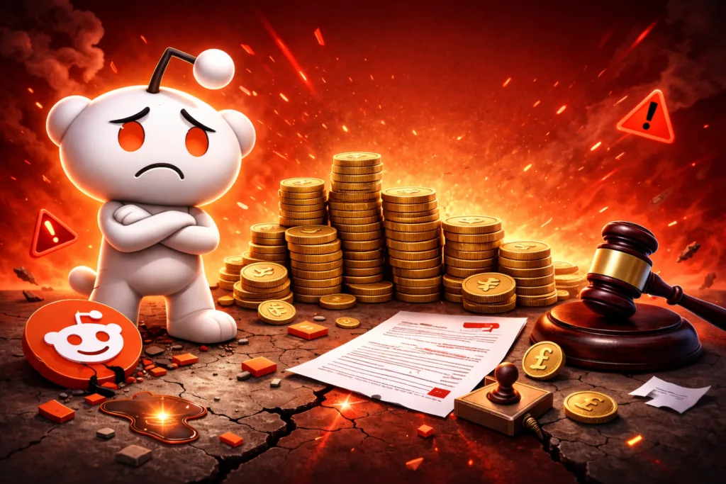 Reddit é Multado em R$ 111 milhões e Discord Recua,Verificação de idade,Proteção Infantil e Privacidade, Reddit, Discord