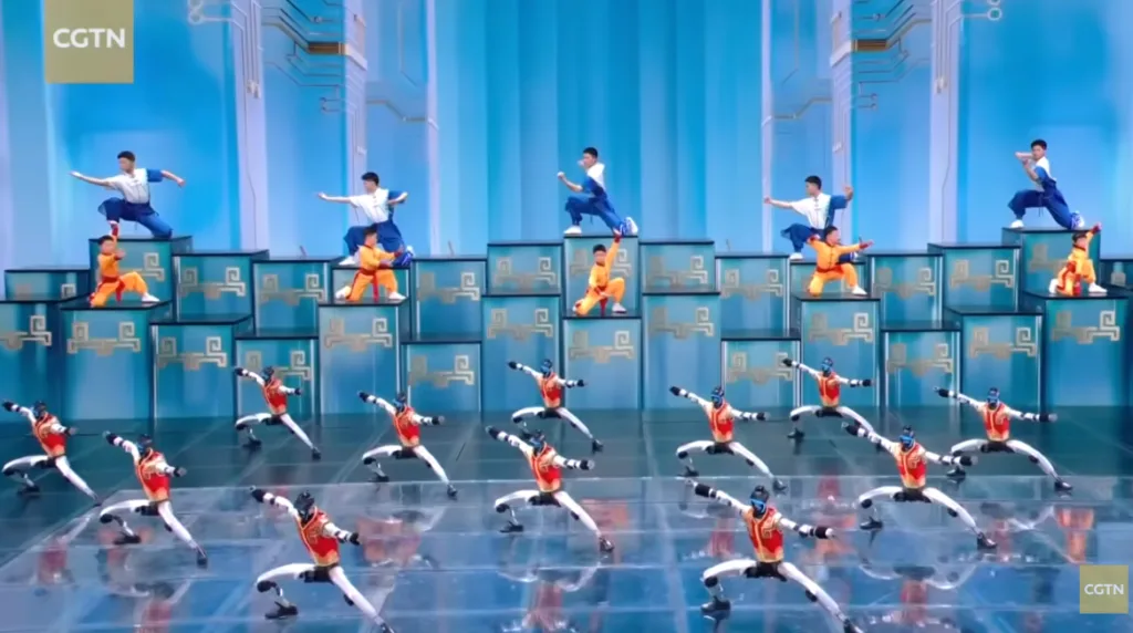 Robôs Chineses que lutam Kung Fu, Robôs Chineses, Robôs humanóides, Robôs, Robótica Chinesa