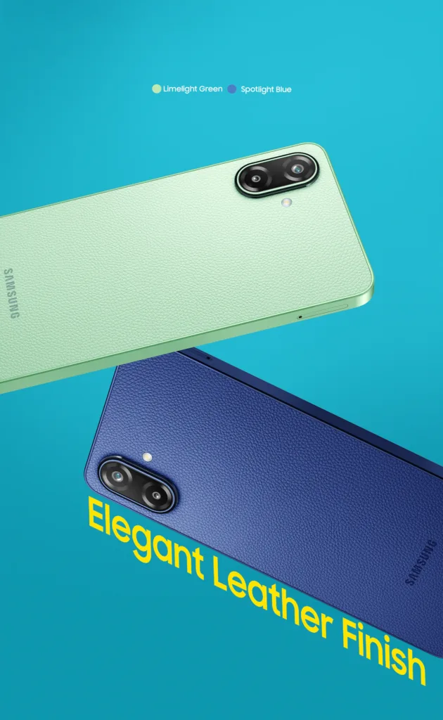 Samsung Galaxy F70e é Lançado com Bateria de 6.000 mAh e Acabamento em Couro Vegano