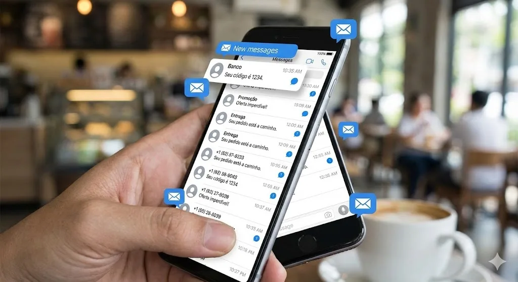 Smishing: O Golpe por SMS, Golpe por SMS, SMS, Smishing, Smishing: O Golpe por SMS que já custou bilhões