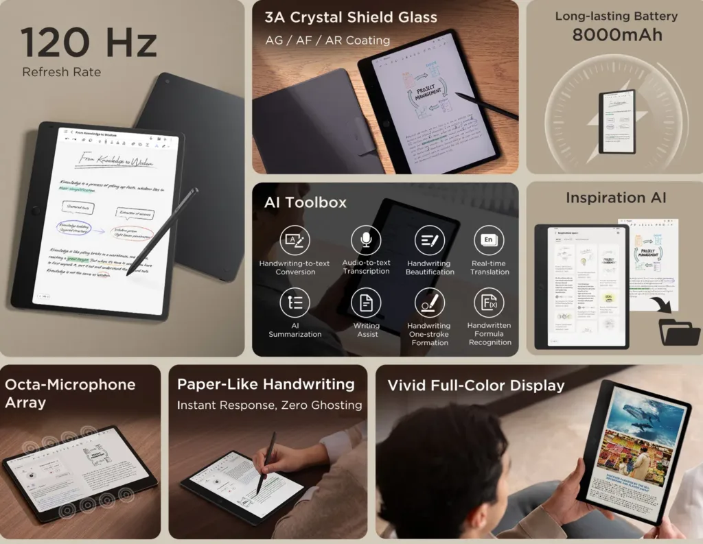 A TCL Apresentou o Tab A1 Plus e o Note A1 NXTPAPER no MWC 2026: Aposta da Marca no Futuro dos Displays