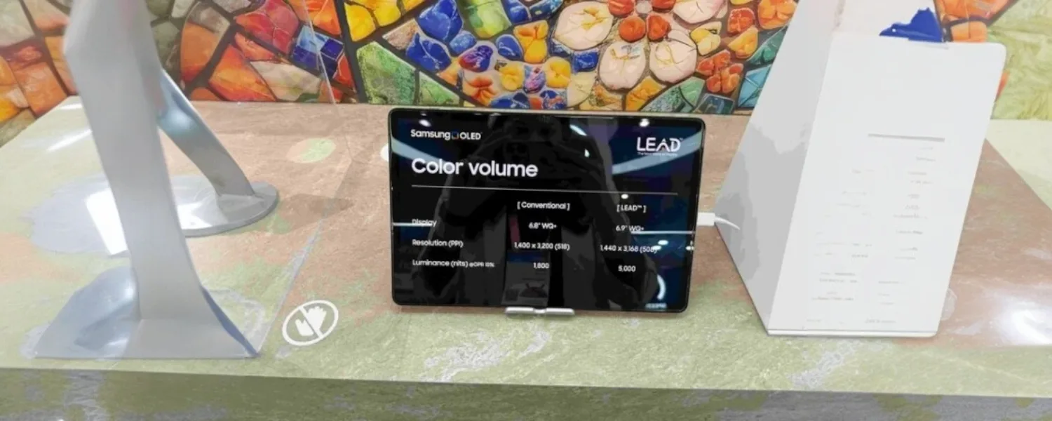 Samsung Anunciou Telas LEAD 2.0 e Tela de Privacidade em Nível de Pixel