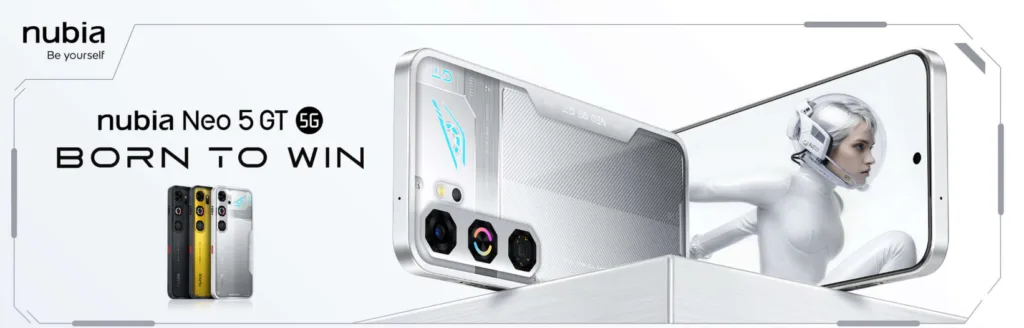 Nubia Neo 5 GT foi Anunciado no MWC 2026