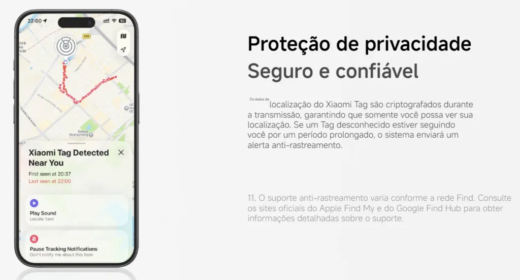Recursos de Segurança e Privacidade