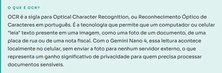 O que o Gemini Nano 4 Consegue Fazer no Seu Celular