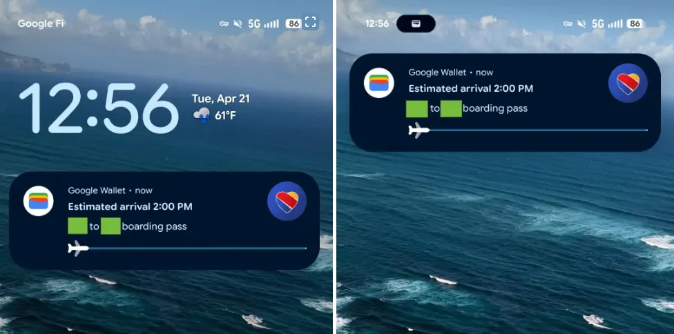 Google Wallet Recebe Rastreamento de Voos em Tempo Real na Tela de Bloqueio