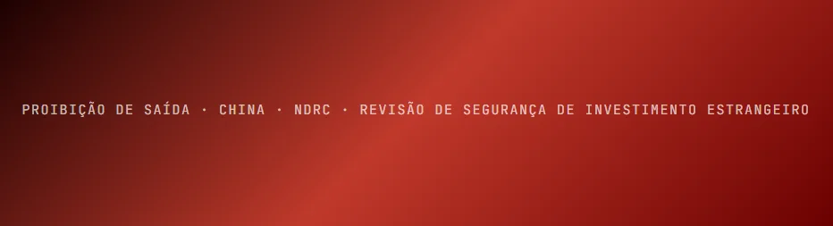 O Caso Manus e a Cortina De Ferro Tecnológica: China Proíbe Fundadores da Manus de Deixarem o País e Veta Aquisição Bilionária pela Meta