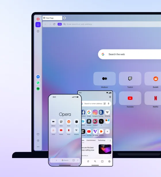 Opera 130 com Chromium 146