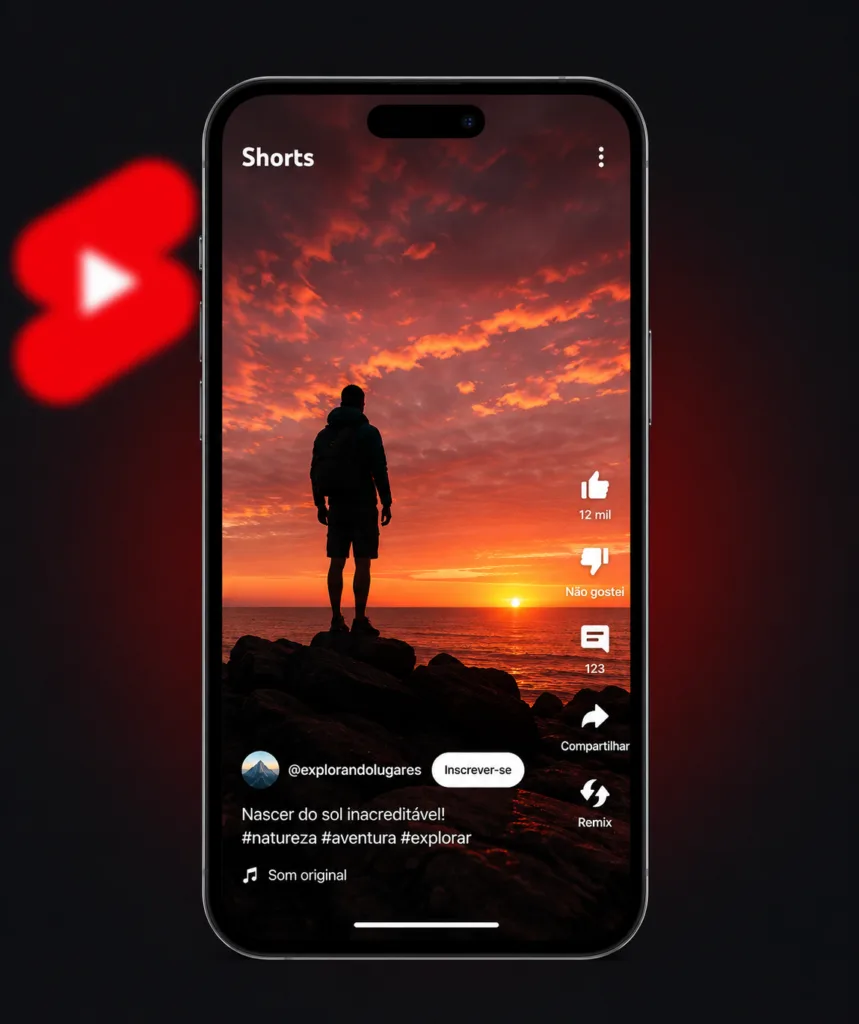 YouTube Shorts Ganha Modo Tela Limpa