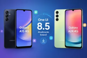 Galaxy A15 4G e Galaxy A24 4G Recebem Atualização Estável da One UI 8.5 na Coreia do Sul