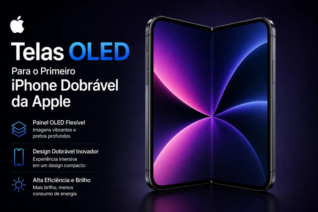 Primeiro iPhone Dobrável da Apple