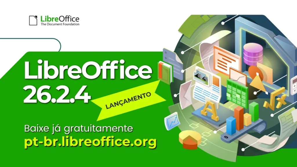 LibreOffice 26.2.4 está Disponível 