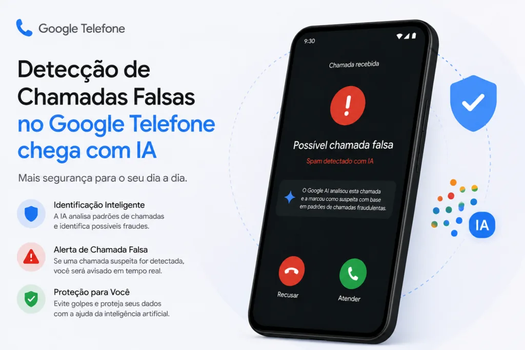 Detecção De Chamadas Falsas No Google Telefone