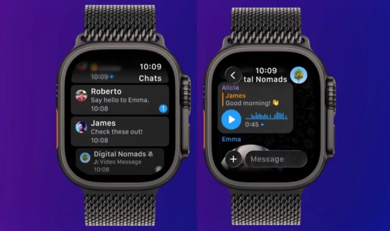 Telegram Volta ao Apple Watch Após Mais de Uma Década