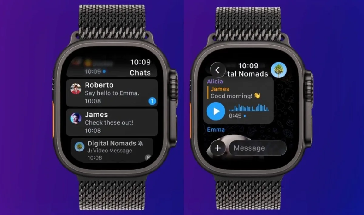 Telegram Volta ao Apple Watch Após Mais de Uma Década