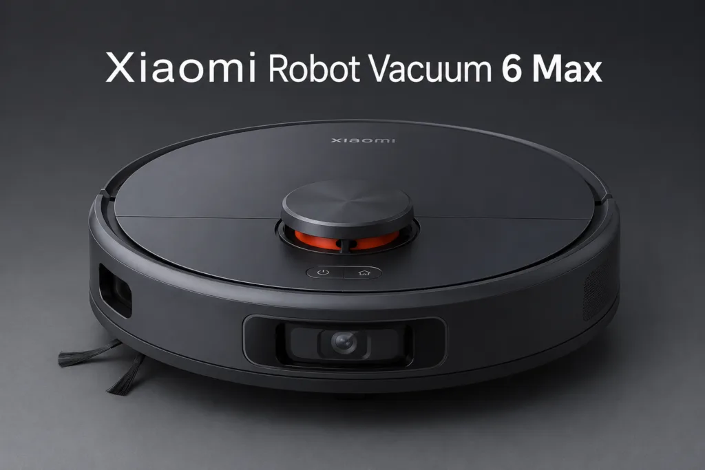 Xiaomi Robot Vacuum 6 Max Chega ao Mercado Global: Aspirador Robô Mais Avançado da Marca Combina IA, Sucção de 35.000 Pa e Pernas Robóticas