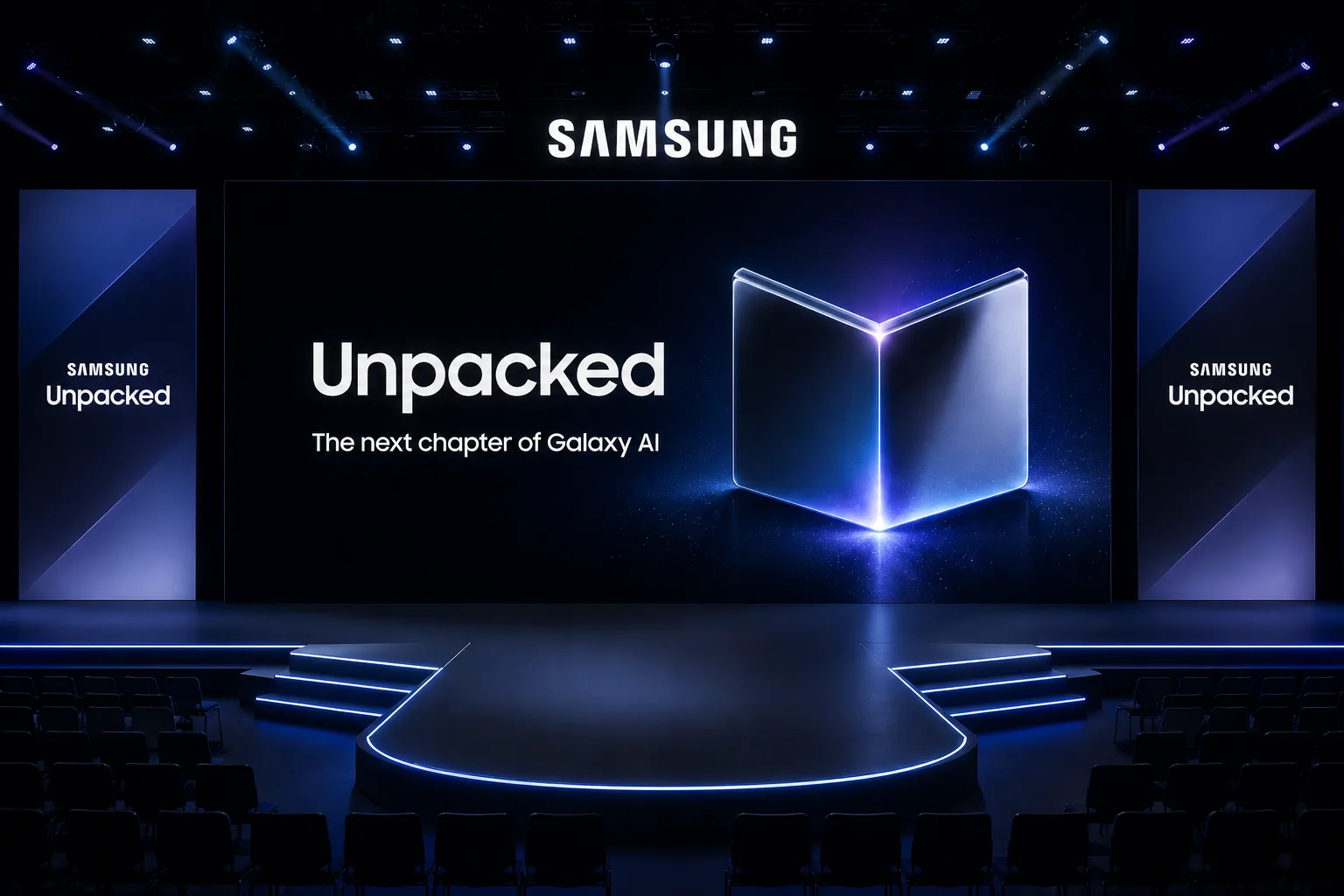 Samsung Marca Evento Galaxy Unpacked Para 22 de Julho e Confirma a Chegada da Linha Galaxy Z Fold 8 e do Galaxy Watch 9