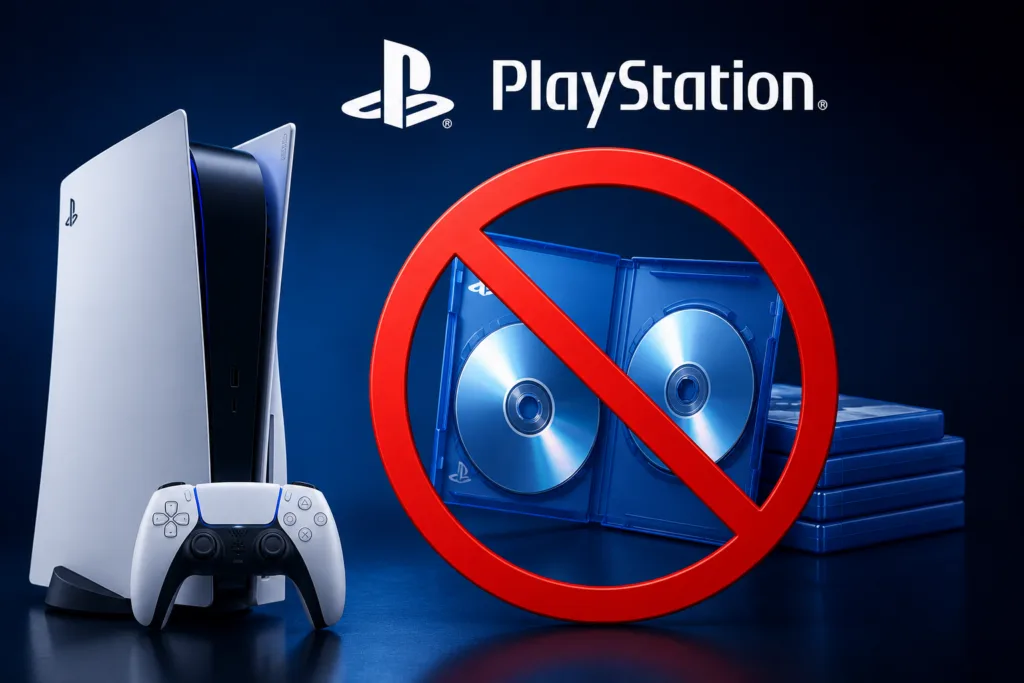 PlayStation Anuncia Fim dos Jogos Físicos