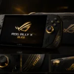 Asus ROG Ally X ganha versão OLED com detalhes dourados