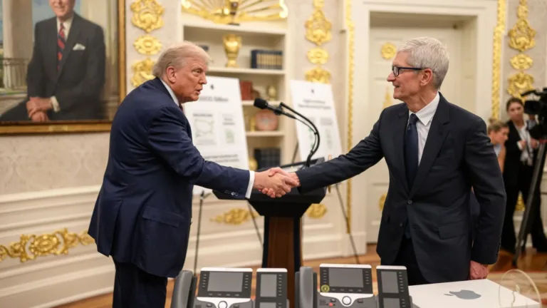 Acordo Entre Apple E Intel Para Fabricação De Chips Nos EUA É Impulsionado Por Pressão Tarifária Na Casa Branca