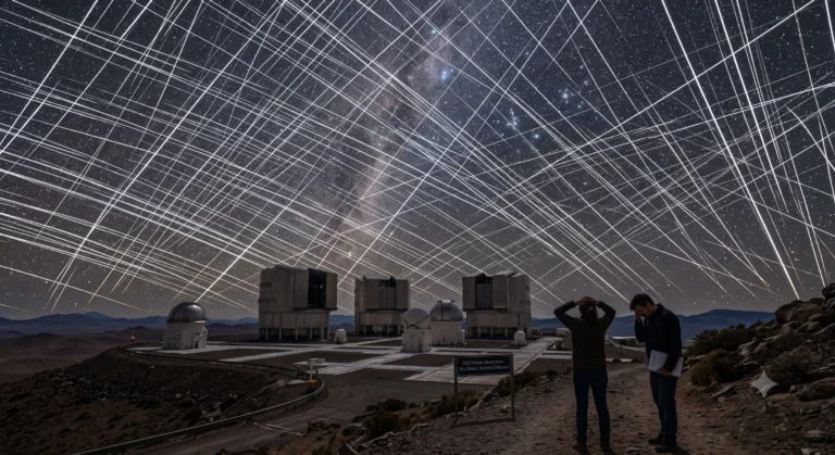 Centros de Dados Orbitais da SpaceX Podem Cegar os Maiores Telescópios da Terra, Alertam Cientistas