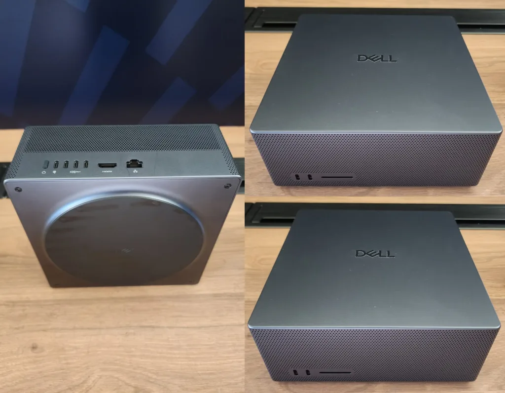 Mini PC Dell XPS com Nvidia RTX Spark