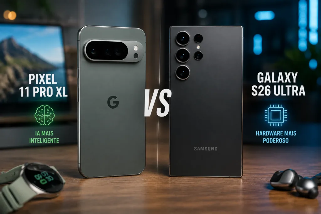 Pixel 11 Pro XL vc Galaxy S26 ultra