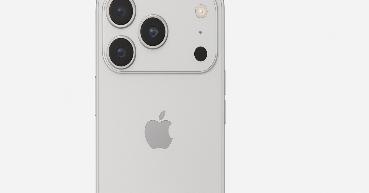 Design iPhone 17 Pro
