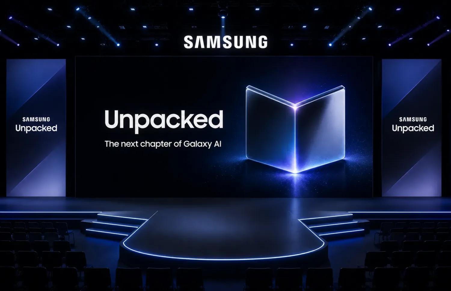 Samsung Marca Evento Galaxy Unpacked Para 22 de Julho e Confirma a Chegada da Linha Galaxy Z Fold 8 e do Galaxy Watch 9