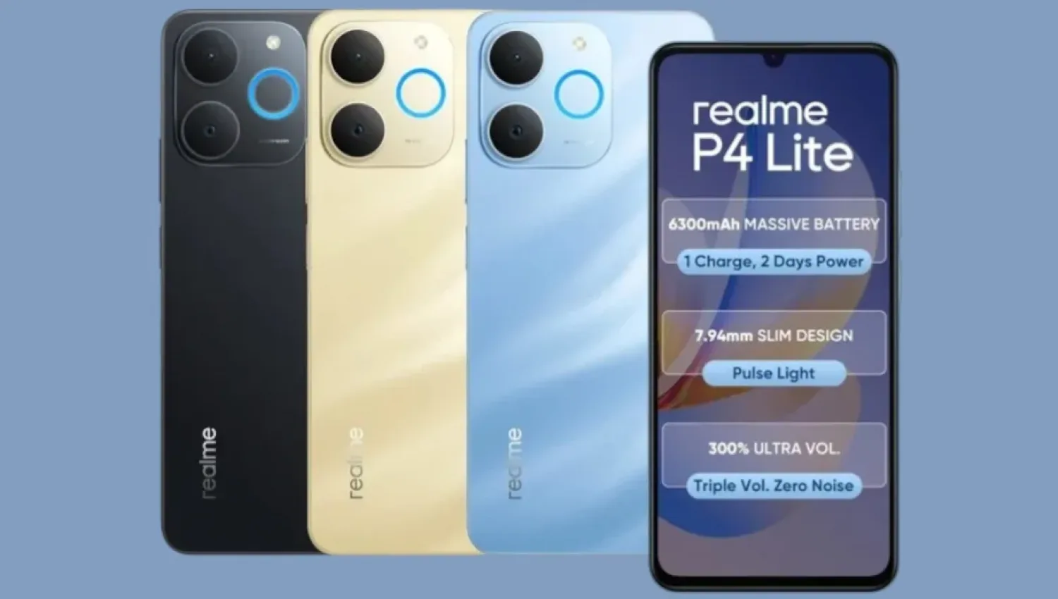 Realme P4 Lite chega ao Mercado