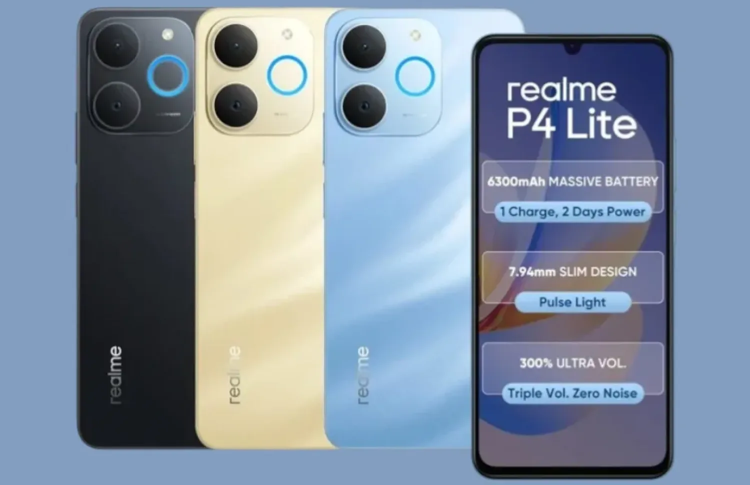 Realme P4 Lite chega ao Mercado