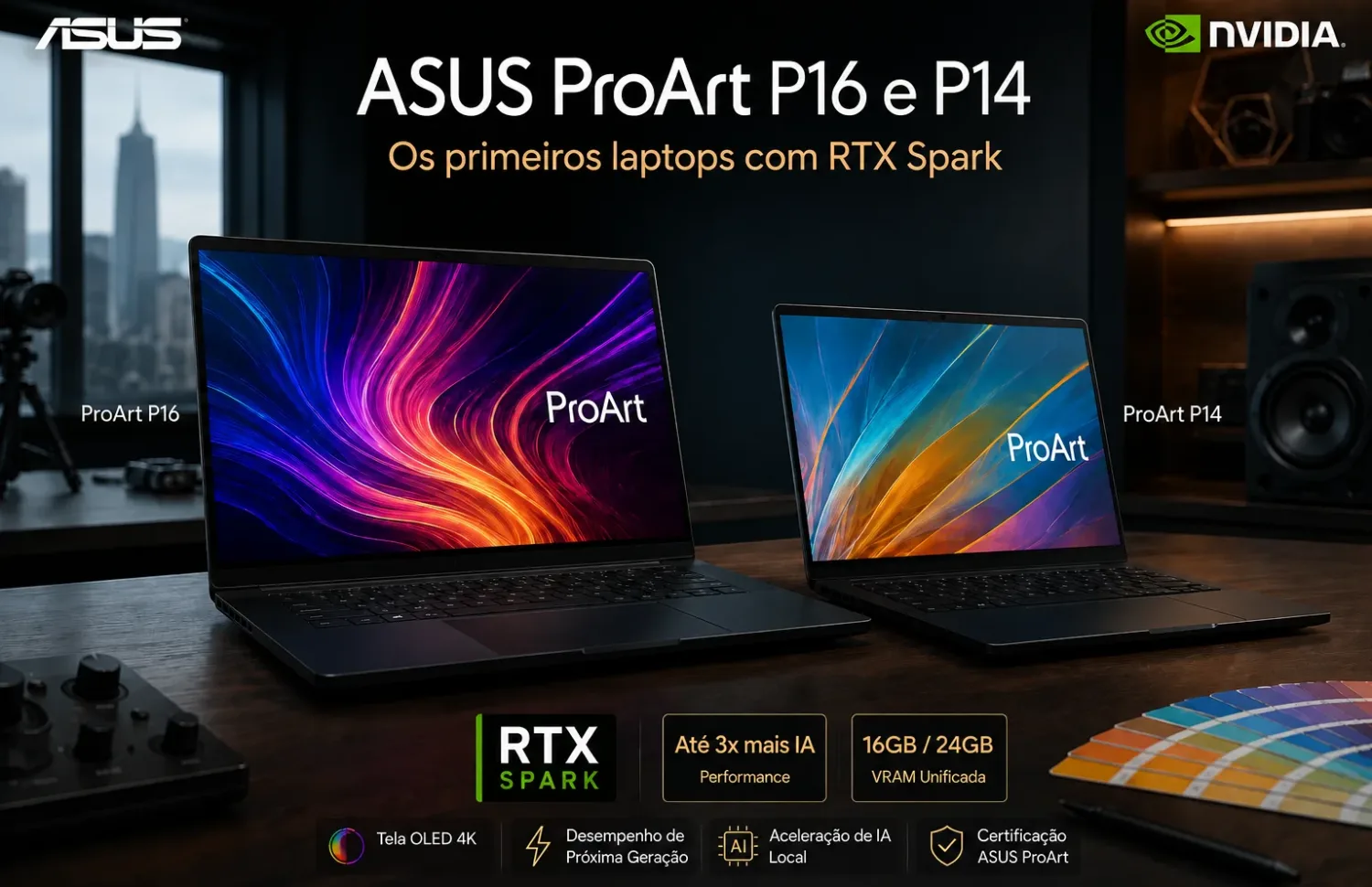 Asus_Nvidia_destaque RTX Spark