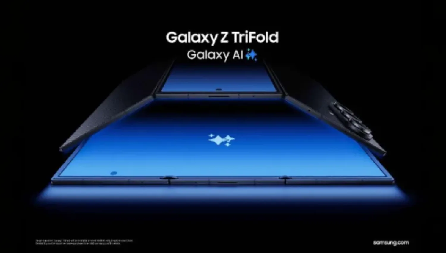 Samsung Galaxy Z TriFold, smartphone dobrável triplo, tela 10 polegadas, Snapdragon 8 Elite, dobradiças duplas, IP48, Huawei Mate XT, Samsung DeX, câmera 200MP, Android 16 One UI 8
