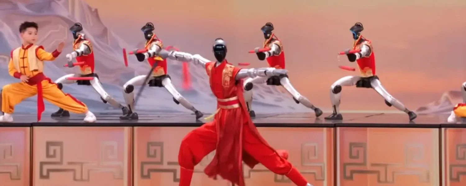 Robôs Chineses que lutam Kung Fu, Robôs Chineses, Robôs humanóides, Robôs, Robótica Chinesa