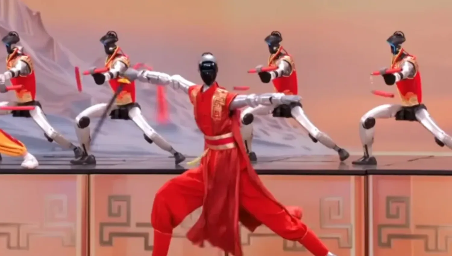 Robôs Chineses que lutam Kung Fu, Robôs Chineses, Robôs humanóides, Robôs, Robótica Chinesa