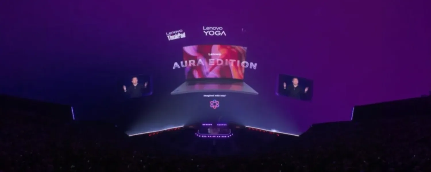 Lenovo apresentou sua família de PCs Aura, CES 2026: Lenovo apresentou sua família de PCs Aura Edition com IA e lança Legion Gaming com IA, CES 2026, Lenovo, Aura Edition
